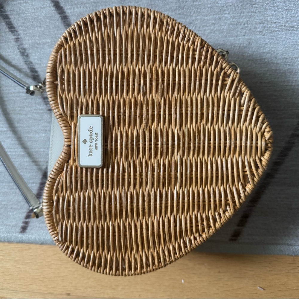 Kate Spade Love Shack Wicker Bag - Brown